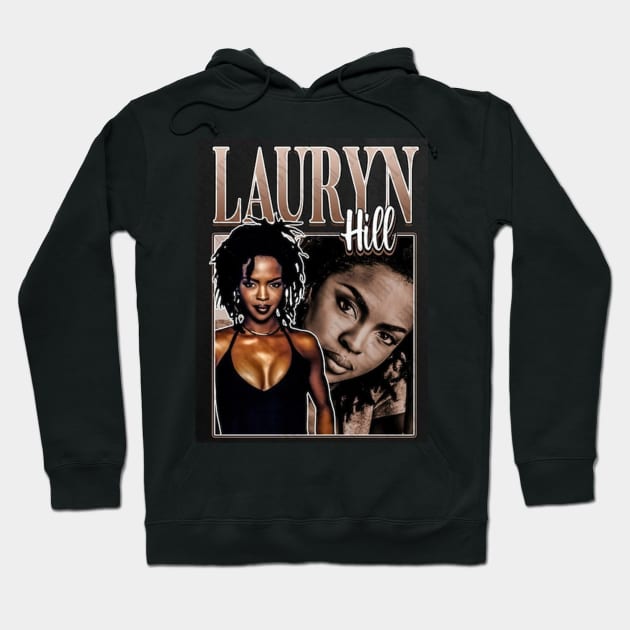 Lauryn Hill Empowering Echoes Hoodie by anyone heart